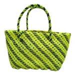 Practical plastic wire basket for maximizing home organization.