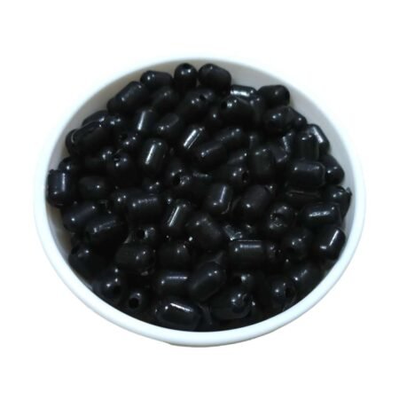 BLACK - Beads for Plastic Wire Baskets