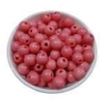 PINK - Round Beads for Plastic Wire Baskets