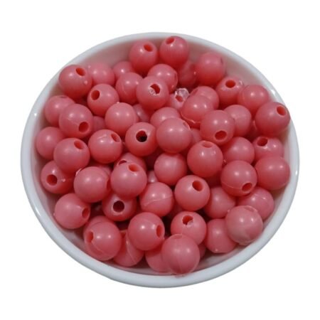 PINK - Round Beads for Plastic Wire Baskets