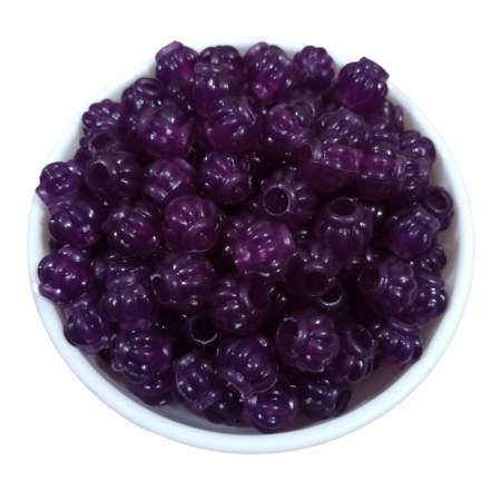 Purple - Matka Beads - Nellikai Pasi