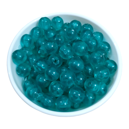 RAMA GREEN - Glass Beads - Kannadi Pasi