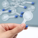 Needle Threader Tool with Magnifying Glass