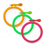 Plastic emb Hoop pack of 6 all size