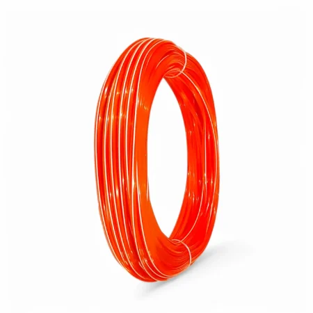 Dark Orange - Disco Wire for Basket Making