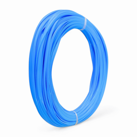 Blue - Pastel Colour Plastic Wire - Ultra Soft Plastic Wires for making Basket