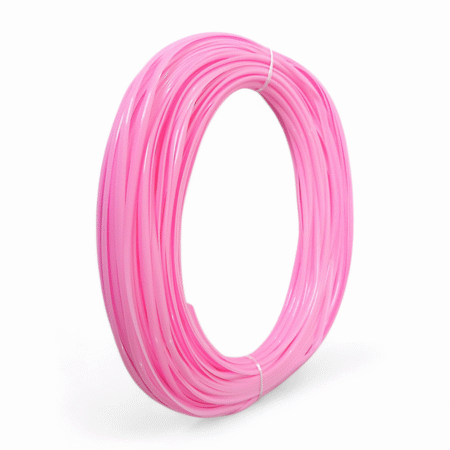 Bright Pink - Pastel Colour Plastic Wire - Ultra Soft Plastic Wires for making Basket