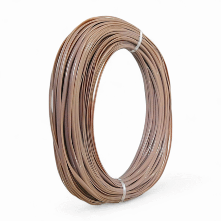 Brown Tan - Pastel Colour Plastic Wire - Ultra Soft Plastic Wires for making Basket