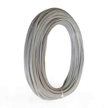 Grey - Pastel Colour Plastic Wire - Ultra Soft Plastic Wires for making Basket