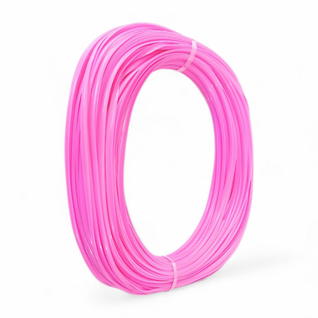 Hot Pink - Pastel Colour Plastic Wire - Ultra Soft Plastic Wires for making Basket