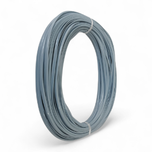 Dark Grey - Colour 02 -Pastel Colour Plastic Wire - Ultra Soft Plastic Wires for making Basket