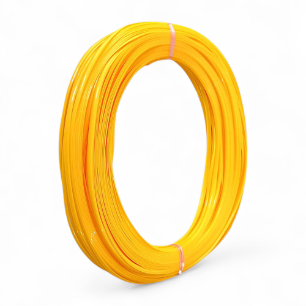 Dark Yellow - Colour 04 -Pastel Colour Plastic Wire - Ultra Soft Plastic Wires for making Basket