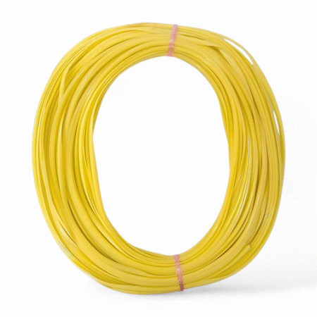 Yellow - Pastel Colour Plastic Wire - Ultra Soft Plastic Wires for making Basket